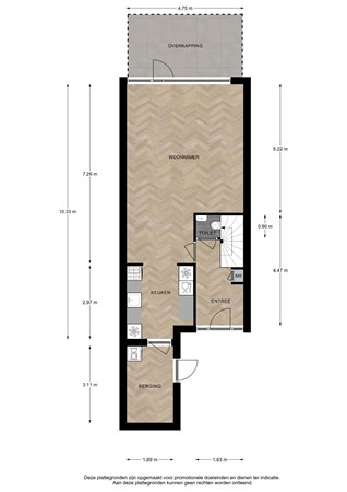 Floorplan - Slauerhoffgaarde 12, 7414 XK Deventer